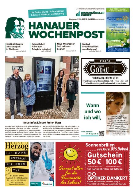 Hanauer Wochenpost West vom 18.05.2024